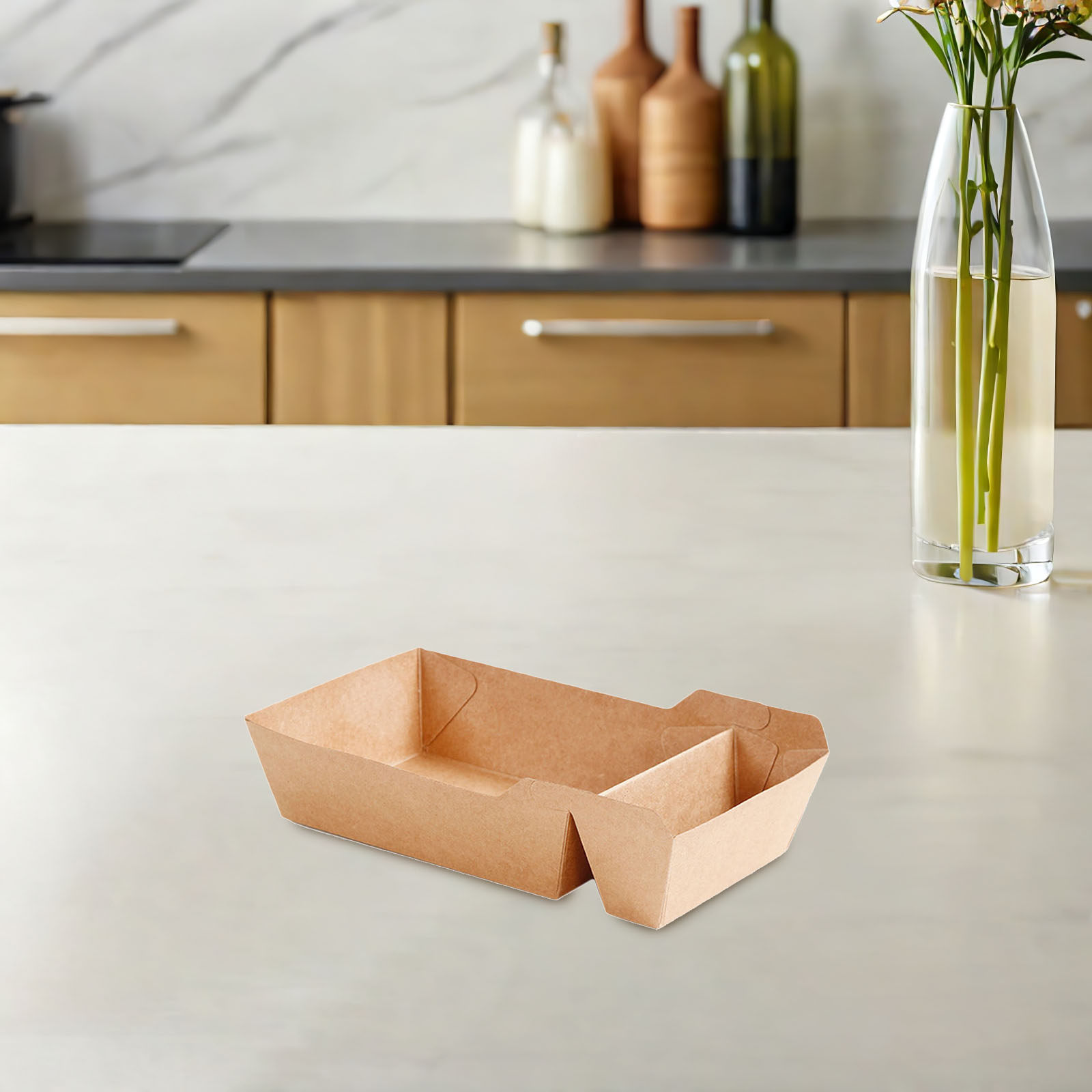Food Snacks Quantity - 50Pcs Paper Snack Boxes Large Quantity