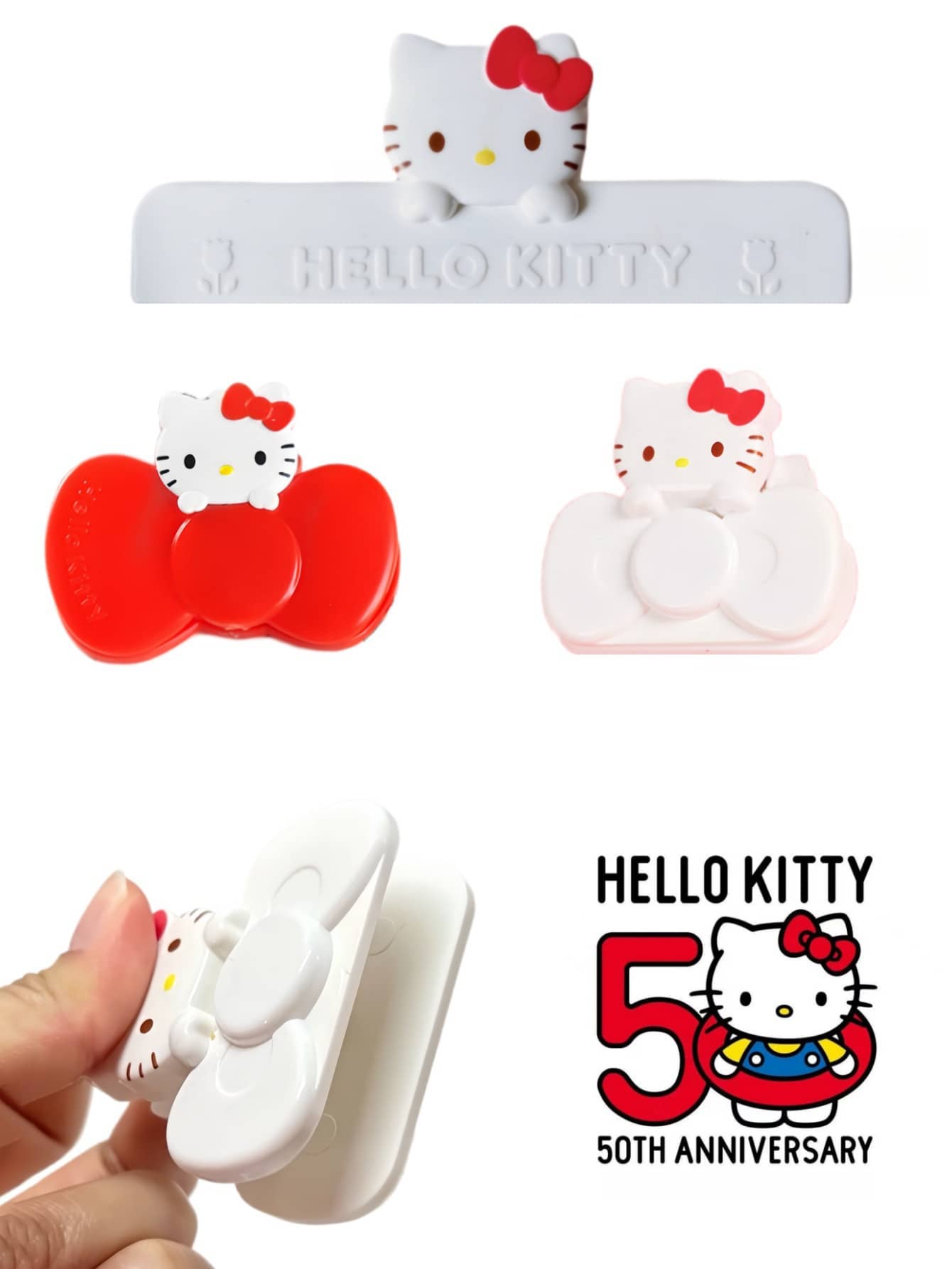 Food Snacks In Japan - 1/2pcs/set hellokittys Food Bag Clips with