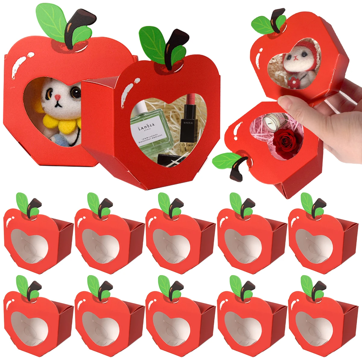 10/20Pcs Apple Window Candy Bo - Food Like Snacks recension och pris