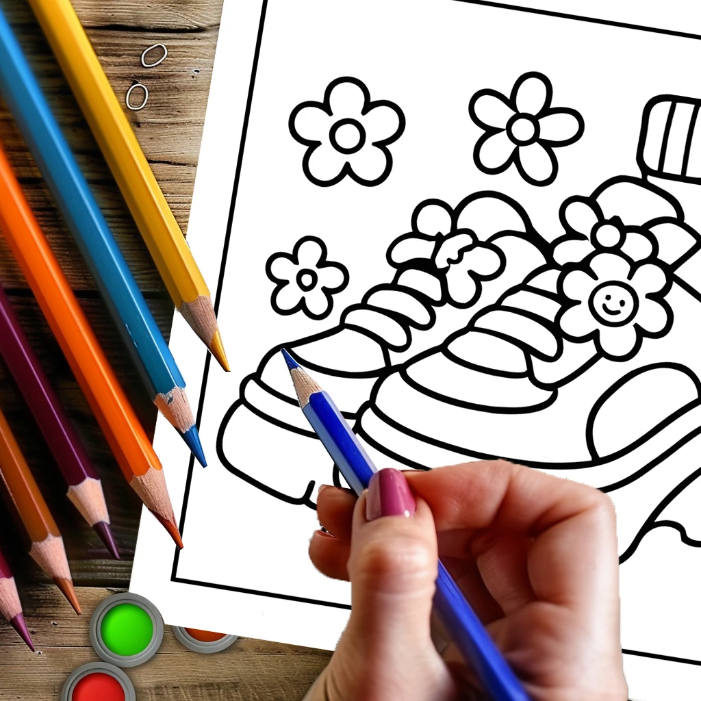 Easy Retro Coloring Book for A - Food And Snacks Coloring Book recension och pris