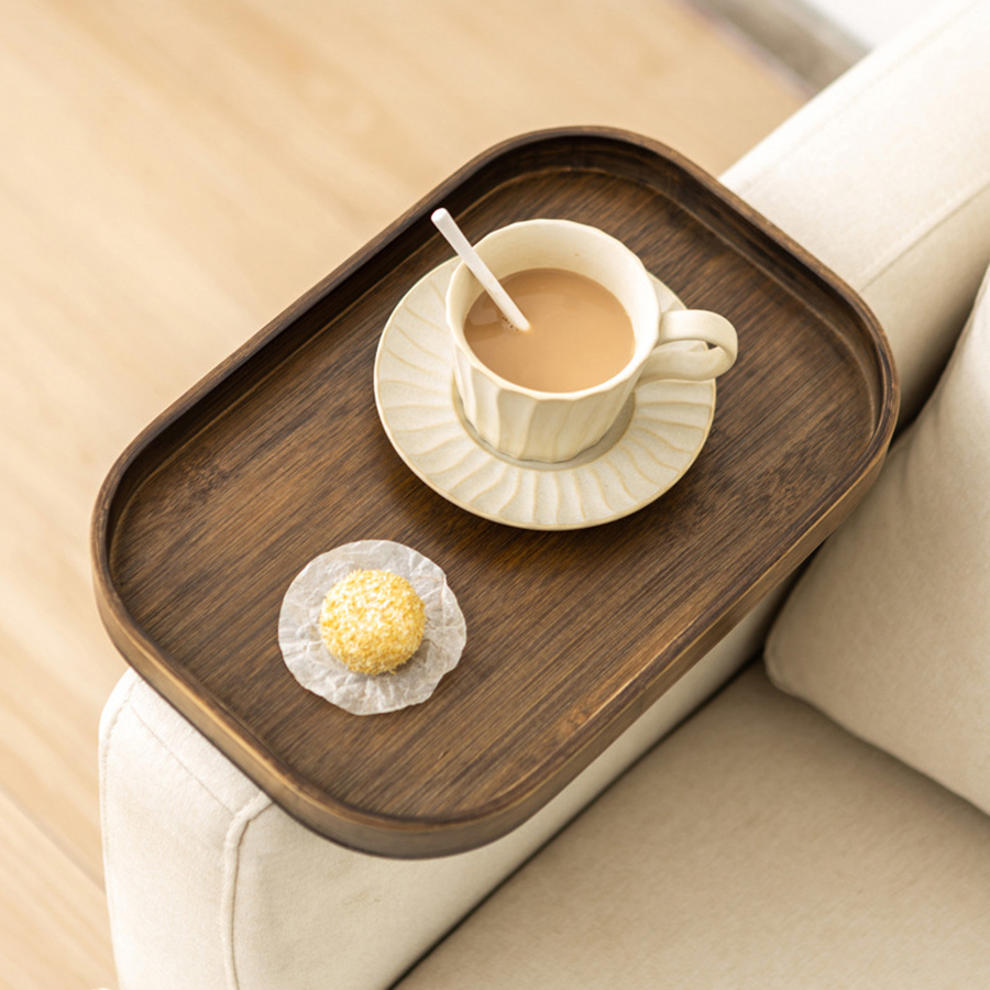 Multi-purpose Bamboo Tray Stor - Food Snacks In Japan recension och pris