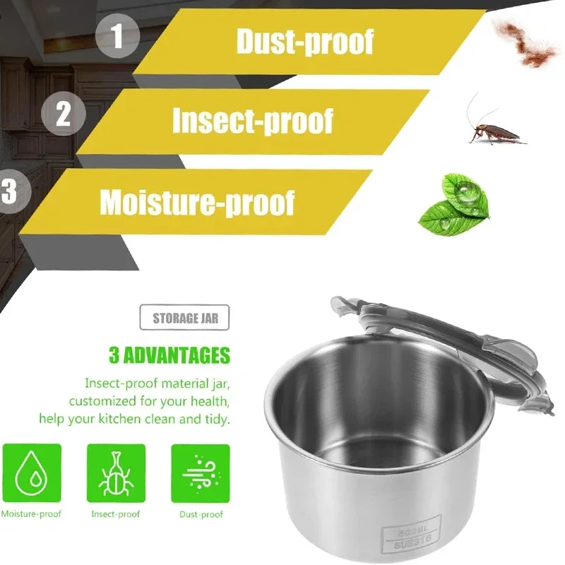 Stainless Steel Food Container - Food Like Snacks recension och pris