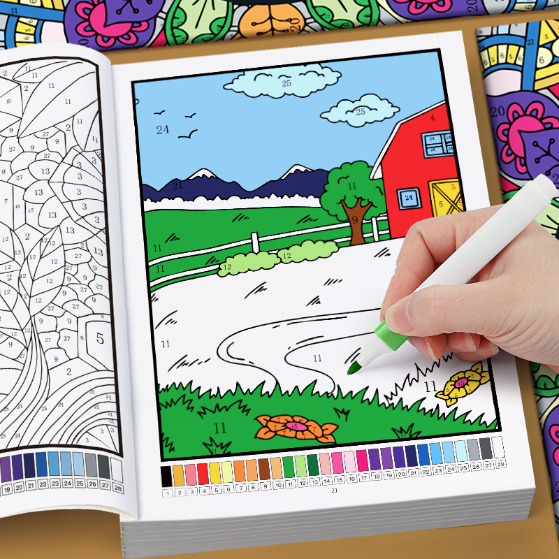 Color by Number for Adults Col - Food And Snacks Coloring Book recension och pris