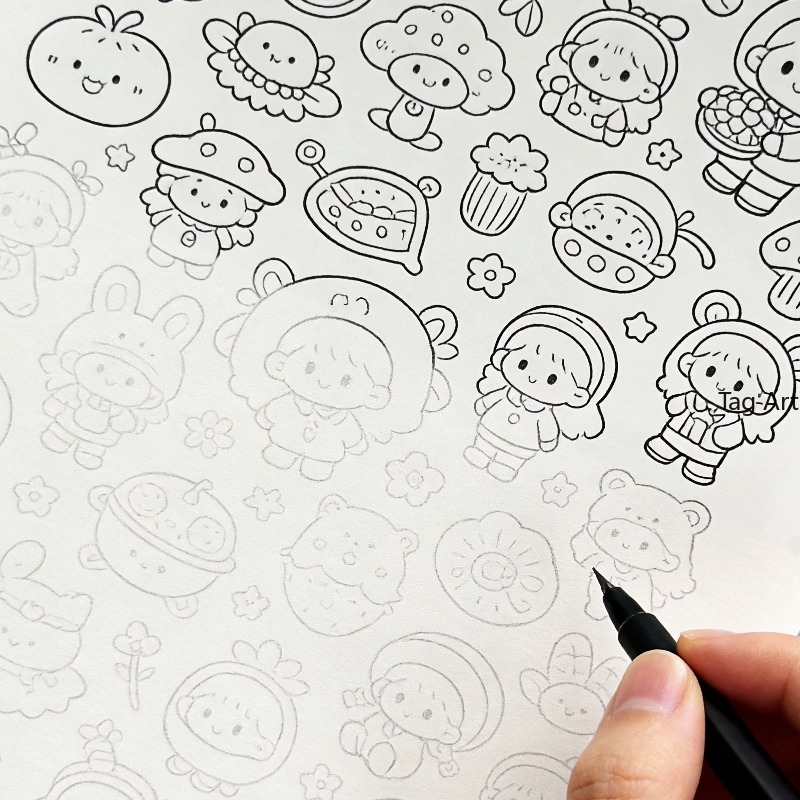 Anxious Relief Hand Picture Bo - Food And Snacks Coloring Book recension och pris
