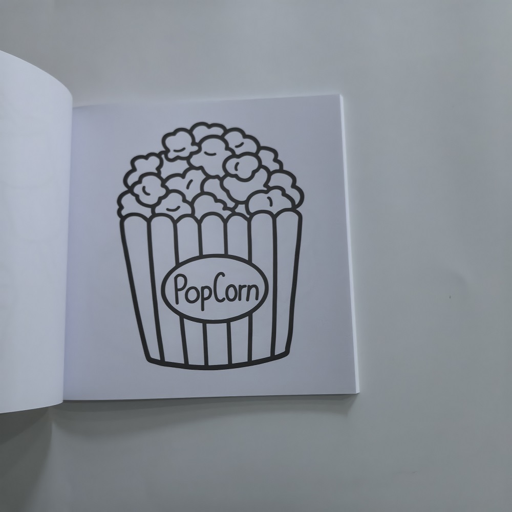 Food Drinks Desserts Coloring  - Food And Snacks Coloring Book recension och pris