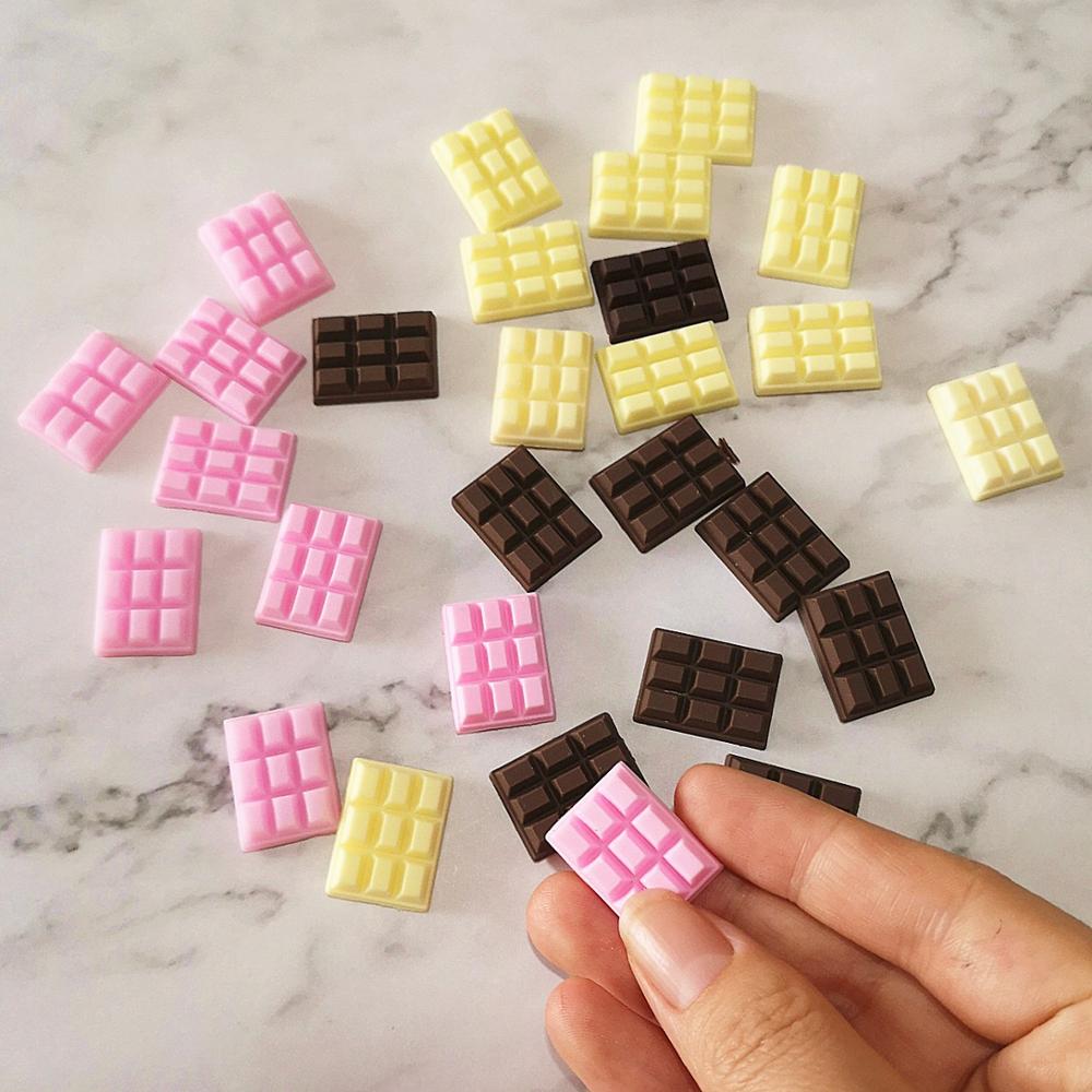 10pcs 23*16mm Mix Chocolate Po - Food Like Snacks recension och pris