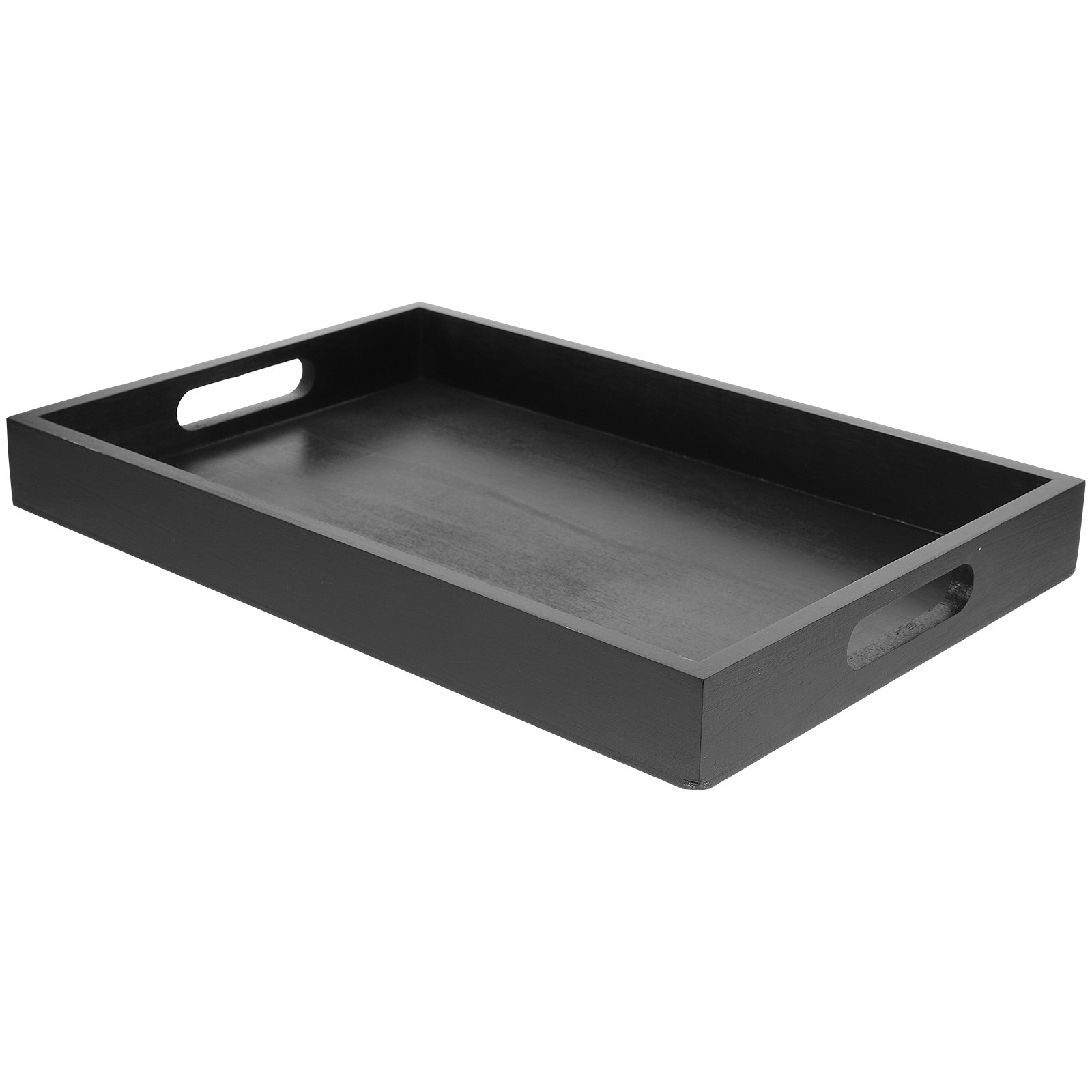 Black Rectangular Tea Tray Sol - Food Platter Snacks recension och pris