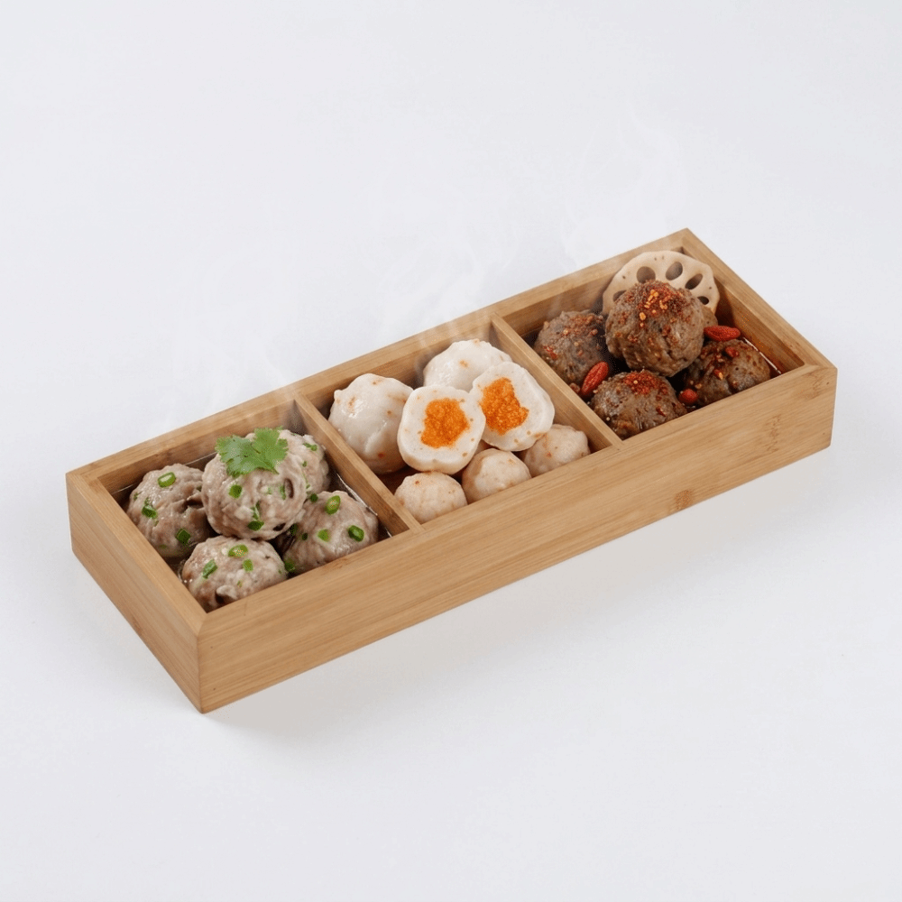 Bamboos Serving Tray Independe - Food Snacks Options recension och pris