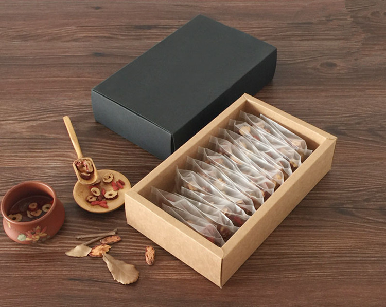 20PCS 350gsm Drawer Kraft Blac - Food Like Snacks recension och pris