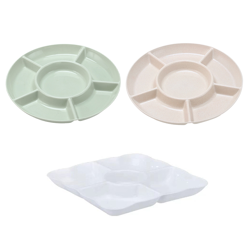 6-Compartment Food Storage Tra - Food Platter Snacks recension och pris