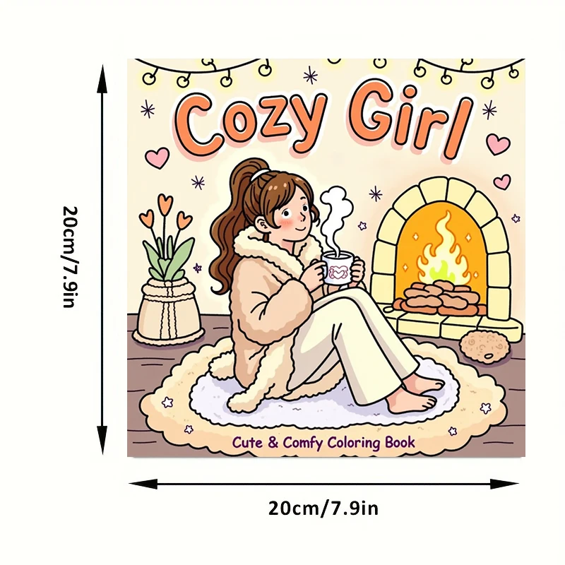 28 Pages Cozy Girls's Day Colo - Food And Snacks Coloring Book recension och pris