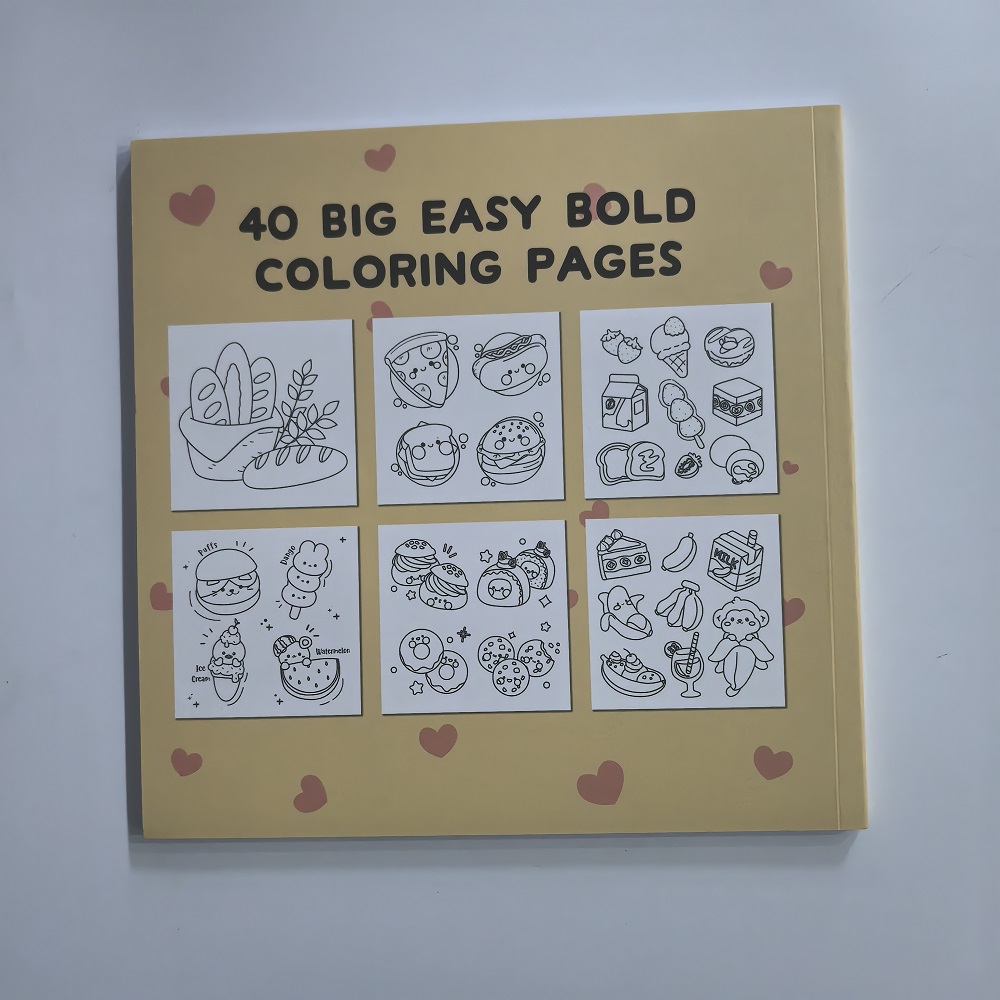 Food Drink & Sweets Easy-bold  - Food And Snacks Coloring Book recension och pris