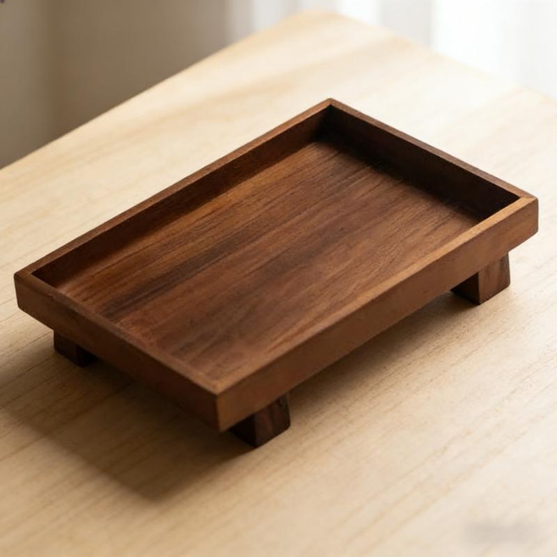 * Tableware Solid Walnut Woode - Food Like Snacks recension och pris