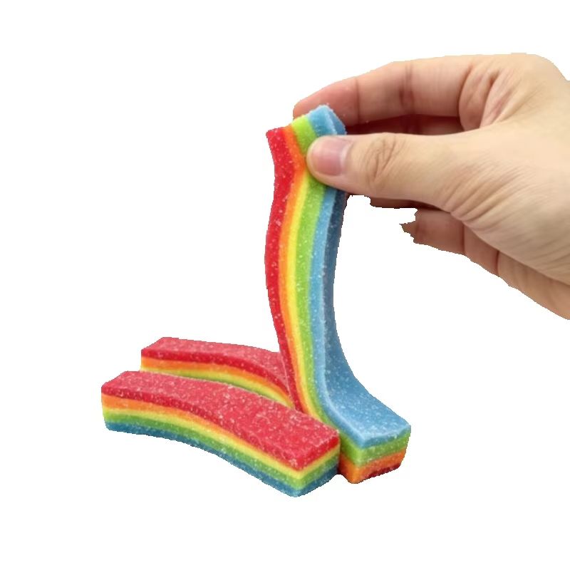 Squishy Rainbow Strip Stress B - Candy Sour Strip recension och pris