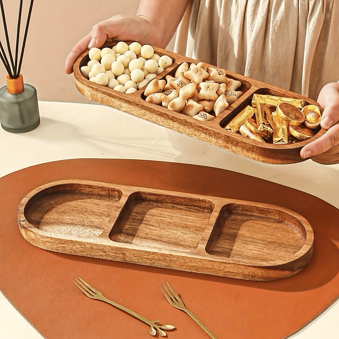 Acacia Wood Multipurpose Food  - Food Snacks In Japan recension och pris
