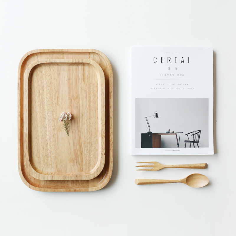 Japan Tea Serving Tray Wooden  - Food Snacks In Japan recension och pris