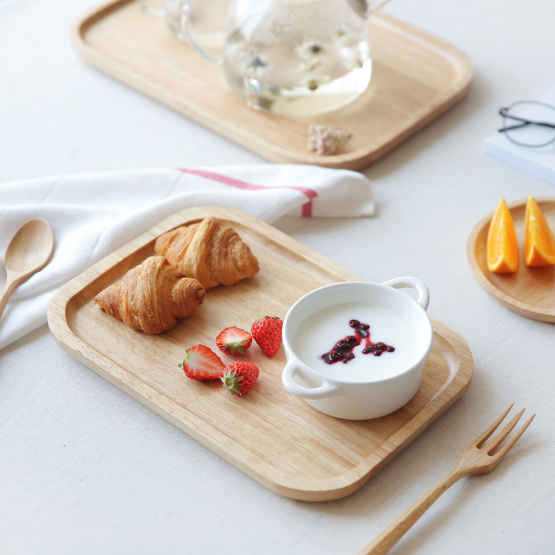 Japan Tea Serving Tray Wooden  - Food Snacks In Japan recension och pris